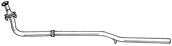 Труба выхлопного газа SIGAM 12173