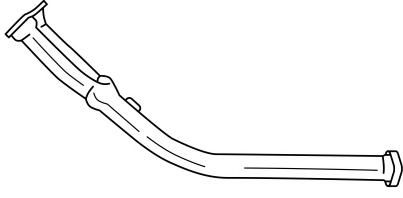 Труба выхлопного газа MTS 21210