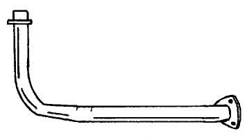 Труба выхлопного газа ANSA 301010