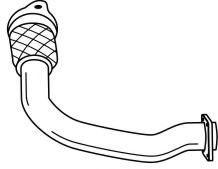 Труба выхлопного газа TIMAX 301351