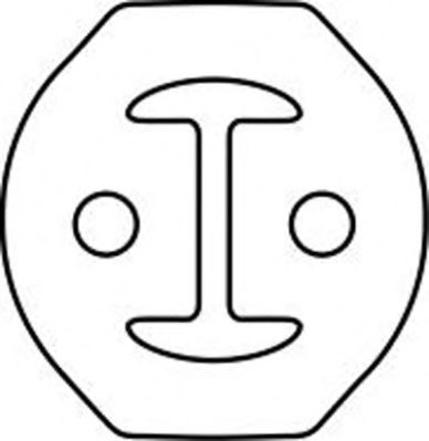 Кронштейн, система выпуска ОГ SIGAM 040039