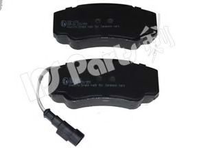 Комплект тормозных колодок, дисковый тормоз IPS Parts IBR-1104