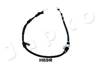 Трос, стояночная тормозная система JAPKO 131H69R