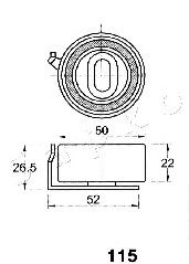 Устройство для натяжения ремня, ремень ГРМ DAYCO 130