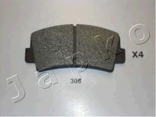 Комплект тормозных колодок, дисковый тормоз REMSA 9138