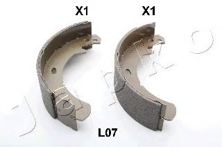 Комплект тормозных колодок, стояночная тормозная система JAPKO 55L07