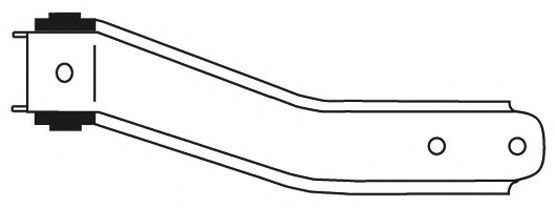 Рычаг независимой подвески колеса, подвеска колеса FRAP 1964