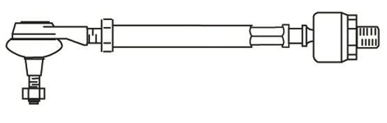 Поперечная рулевая тяга FRAP T/328