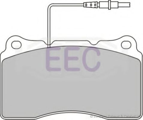 Комплект тормозных колодок, дисковый тормоз EEC BRP1241