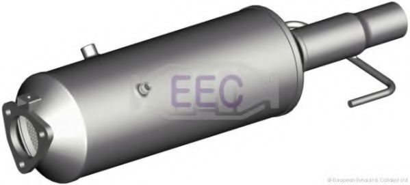 Сажевый / частичный фильтр, система выхлопа ОГ EEC FI6045T