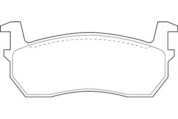 Комплект тормозных колодок, дисковый тормоз WAGNER WBP20957A