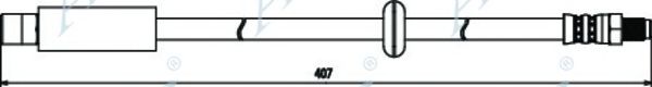 Тормозной шланг PAGID 70010