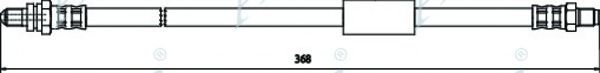 Тормозной шланг APEC braking HOS3581
