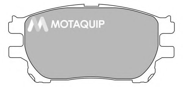 Комплект тормозных колодок, дисковый тормоз MOTAQUIP LVXL1364