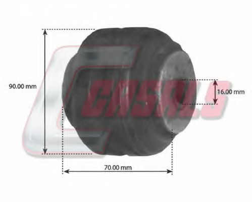 Поворотный шарнир, кабина SAMPA 30165