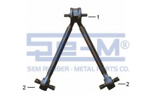 Рычаг независимой подвески колеса, подвеска колеса SEM LASTIK 11836