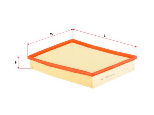 Воздушный фильтр SAKURA  Automotive A-2625