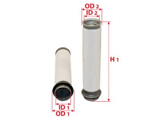 Воздушный фильтр SAKURA  Automotive A-5114