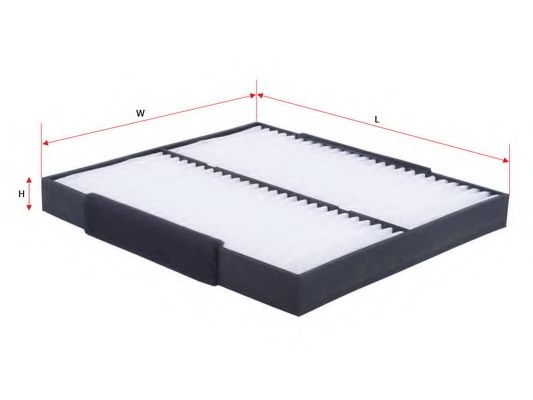 Фильтр, воздух во внутренном пространстве SAKURA  Automotive CA-17090