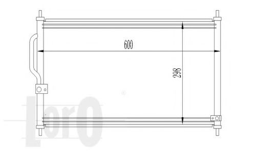 Конденсатор, кондиционер LORO 018-016-0005