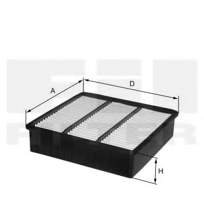 Воздушный фильтр FIL FILTER HP 5063