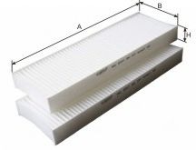 Фильтр, воздух во внутренном пространстве GOODWILL AG 297 2K CF