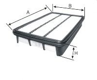 Воздушный фильтр UNION A186