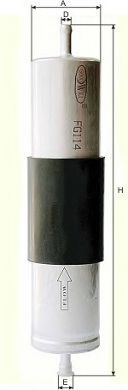 Топливный фильтр GOODWILL FG 114