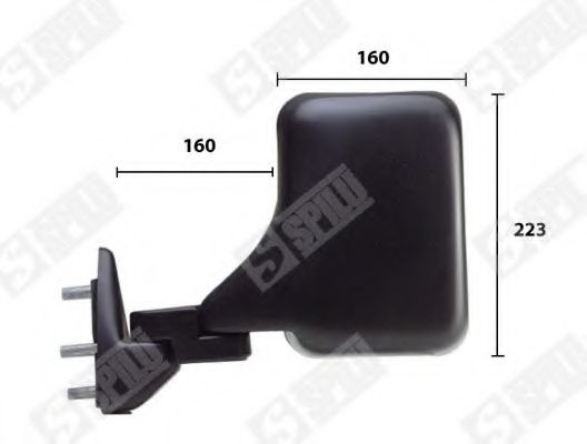 Наружное зеркало SPILU 51861