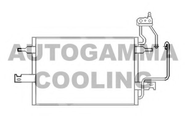 Конденсатор, кондиционер AUTOGAMMA 103523