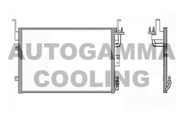 Конденсатор, кондиционер AUTOGAMMA 103937