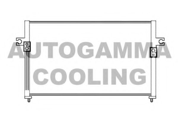 Конденсатор, кондиционер AUTOGAMMA 104098