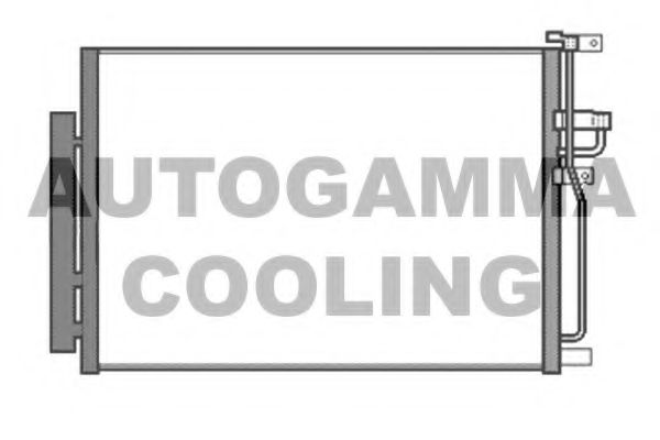 Конденсатор, кондиционер AUTOGAMMA 105070