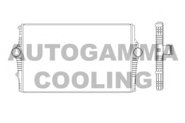 Интеркулер AUTOGAMMA 105503