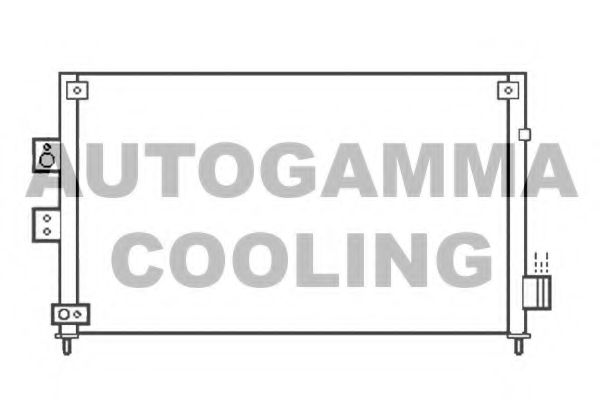 Конденсатор, кондиционер AUTOGAMMA 107033