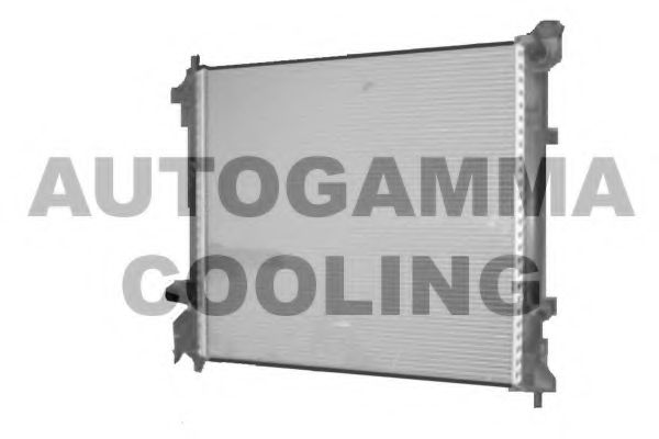Радиатор, охлаждение двигателя AUTOGAMMA 107461