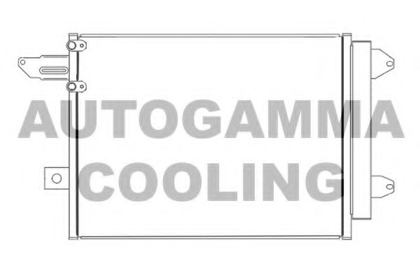 Конденсатор, кондиционер AUTOGAMMA 107418