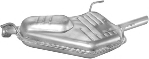 Глушитель выхлопных газов конечный POLMO 17.280