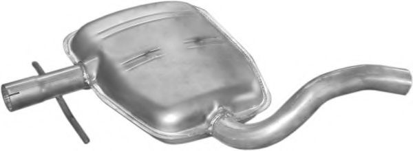 Средний глушитель выхлопных газов POLMO 30.88