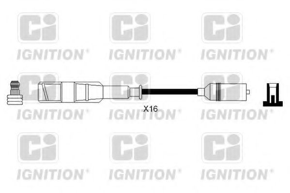 Комплект проводов зажигания QUINTON HAZELL XC1225