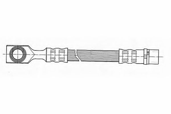 Тормозной шланг FERODO FHY2241