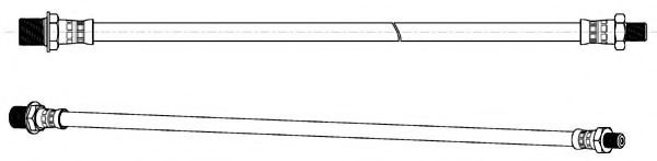 Тормозной шланг FERODO FHY2983