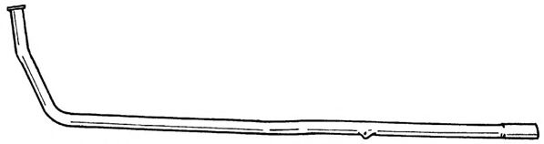 Труба выхлопного газа AKS DASIS SG22101