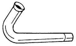 Труба выхлопного газа AKS DASIS SG50212
