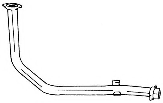 Труба выхлопного газа AKS DASIS SG50126