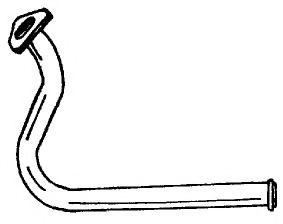 Труба выхлопного газа AKS DASIS SG50118