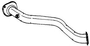 Труба выхлопного газа AKS DASIS SG49103