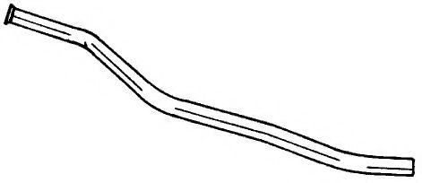 Труба выхлопного газа AKS DASIS SG45158