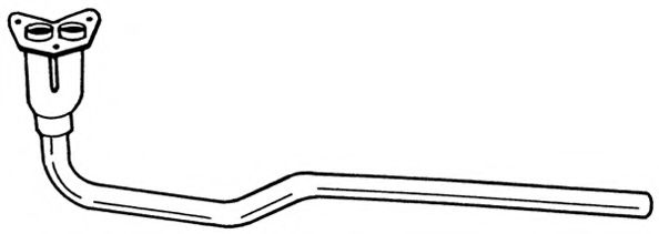 Труба выхлопного газа AKS DASIS SG38123