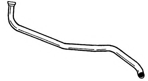 Труба выхлопного газа AKS DASIS SG32107